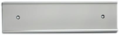 NapTags Aluminum Nameplate Holder – 8" x 2", and professional design by NapTags