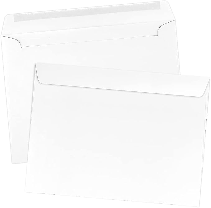LUXPaper 9 x 12 Booklet Envelopes | Bright White | 24lb. Text | 500 Qty - Image 3