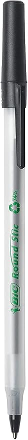 BIC Ecolutions Round Stic Ballpoint Pen, Medium Point, - Image 2