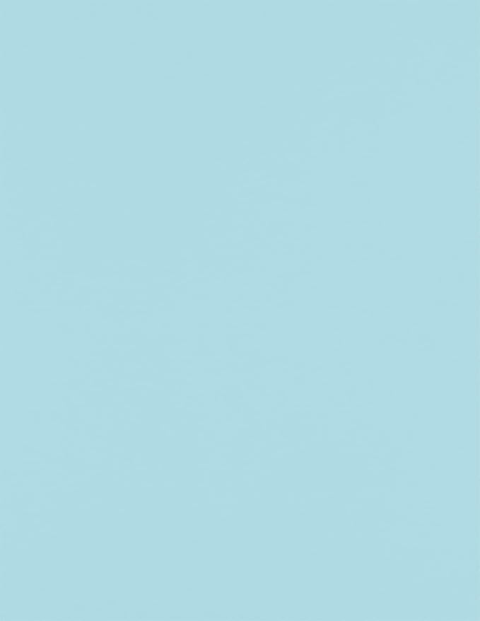 LUXPaper 8.5" x 11" Paper | Letter Size | Pastel Blue | 60lb. Text | 500 Qty by LUXPaper
