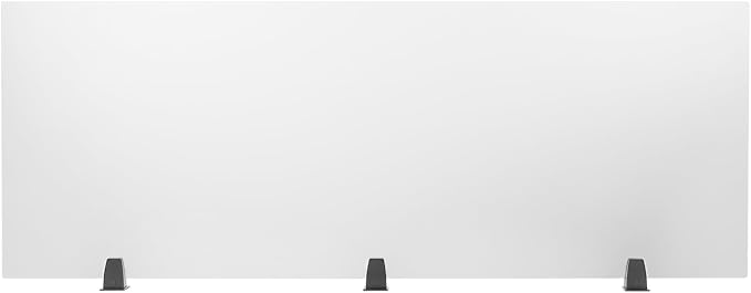 Desk Divider for Students and Desk Privacy Panel, Frosted Acrylic Plexiglass - Image 2