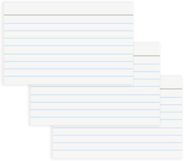 School Smart Ruled Index Cards, 5 x 8 Inches - Image 6