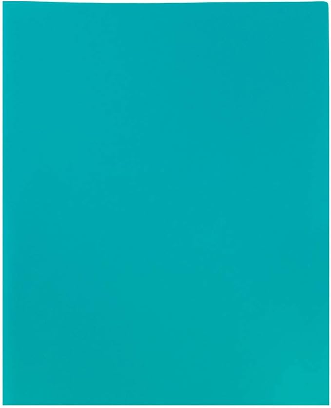 JAM PAPER Plastic 2 Pocket POP Folders - Image 6