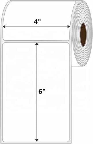4x6 Direct Thermal Shipping Labels, 250 Per Roll, Mailing Thermal Blank - Image 2