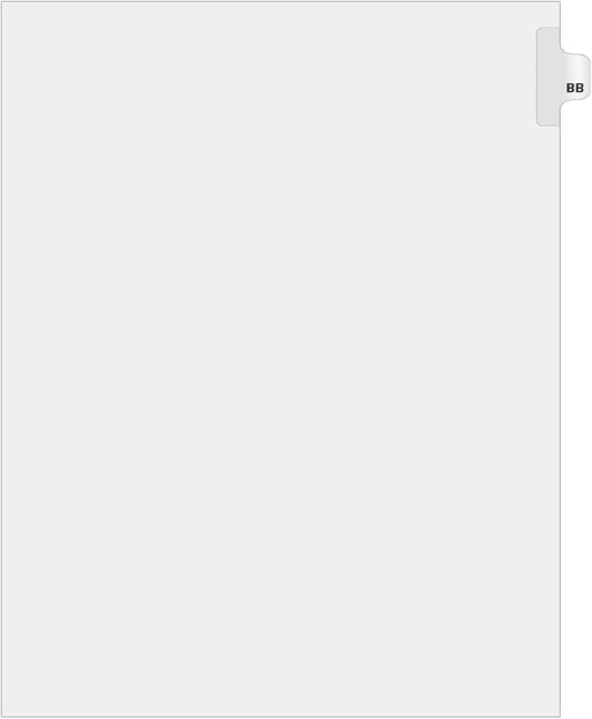 Exhibitindexes® Side Letter Tabs by exhibitindexes
