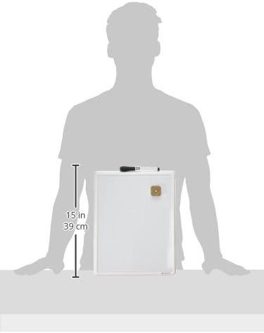 U Brands Contempo Magnetic Small Whiteboard, Mini White Board - Image 3