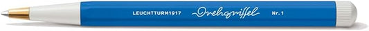 LEUCHTTURM1917 - Drehgriffel Writing Pen (Sky) - Ballpoint Pen with Royal Blue Ink Included