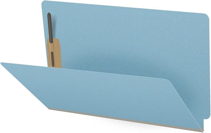 Ecom Folders End Tab Pressboard File Folders | Legal Size 25 Pt Stock by Ecom+Folders