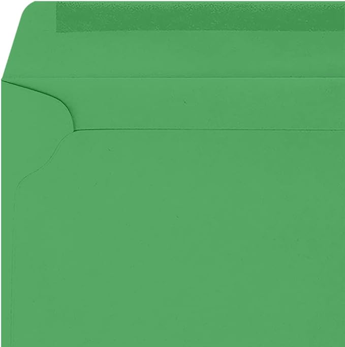 LUXPaper 9 x 12 Booklet Envelopes | Holiday Green | 80lb. Text | 1, 000 Qty - Image 3