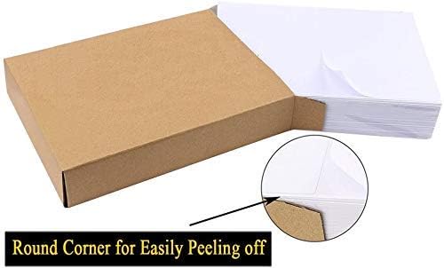 Shipping Labels with Rounded Corner, 8.5 x 5.5 Inches Half Sheet Self Adhesive - Image 5
