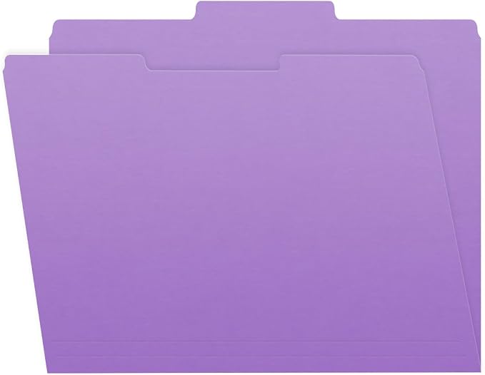Ecom Folders Top Tab File Folders | Letter Size 11 Pt Stock - Image 3
