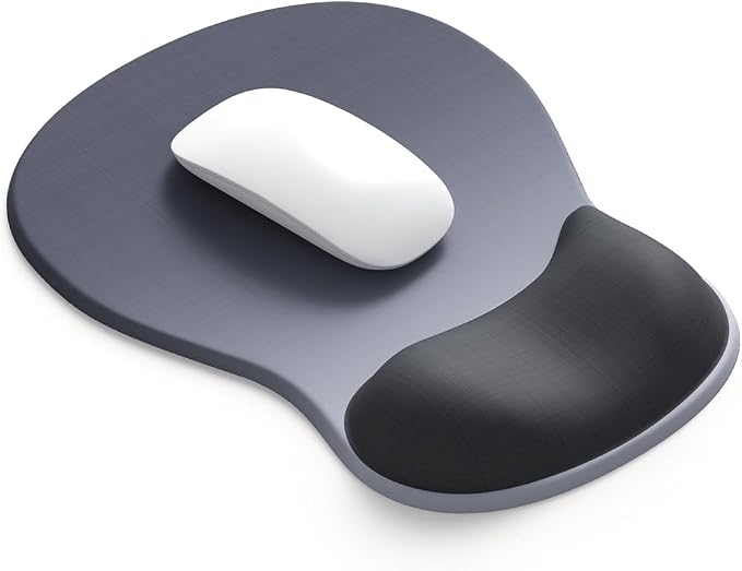 ErgoComfort Gel Wrist Rest Mouse Pad-Ergonomic Office Mousepad by DEMONCHEST