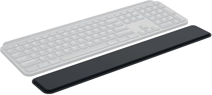 Logitech Palm Rest for MX Keys, No-Slip Support for Hours of Comfortable Typing - Image 2