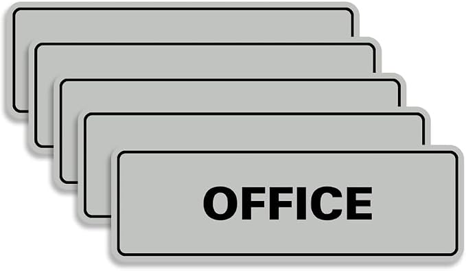Signs ByLITA Standard Office Sign by SignsByLITA