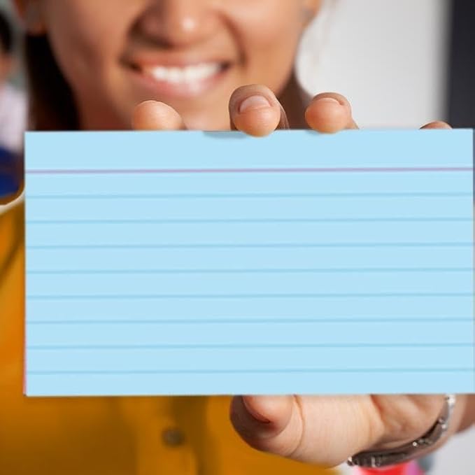 School Smart Ruled Index Cards, 5 x 8 Inches - Image 7