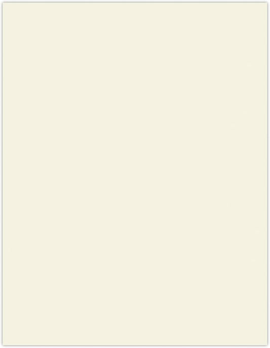 LUXPaper 8.5" x 11" Cardstock | Letter Size | Natural | 80lb. Cover | 50 Qty by LUXPaper