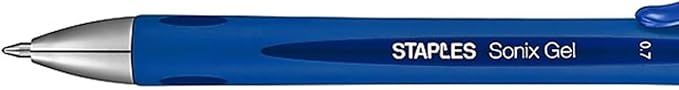 STAPLES Retractable Gel Pens, Medium Point 0.7mm, 36 Pack – Sonix - Image 3