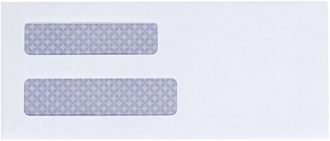 Quality Park #8 5/8 Double-Window Security Envelopes, Self-Sealing, Tamper - Image 4