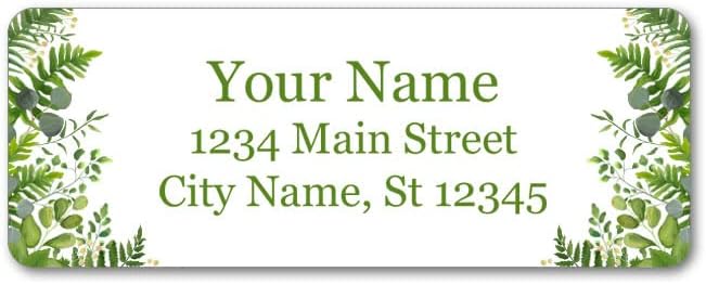 Personalized Return Address Labels by Guajolote+Prints