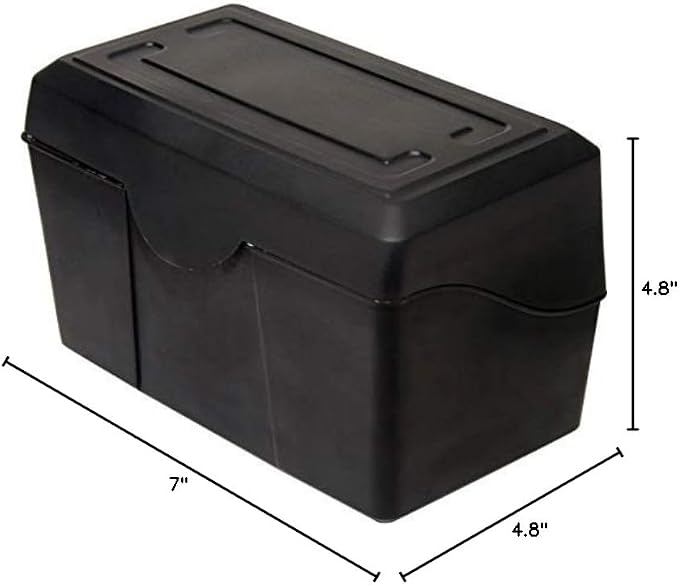 Innovative Storage Designs Plastic Card File, 300-Card Capacity - Image 5