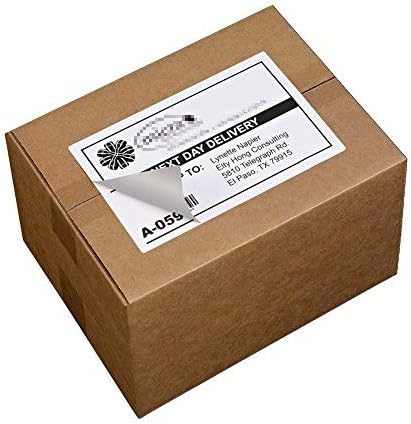 Shipping Label with Rounded Corner, 8.5 x 5.5 Inches Half Sheet Self Adhesive - Image 4