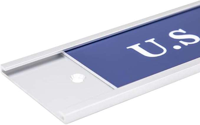 Custom Office Name Plate for Desk, Door & Wall, 15 Colors | Custom Engraveed - Image 5
