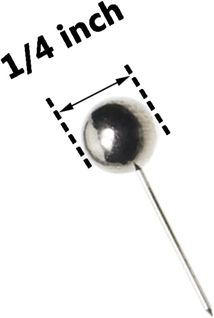 Tupalizy 100PCS 1/4 Inch Small Round Head Map Tacks Pins - Image 6