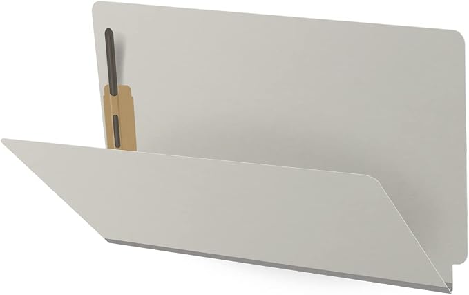 Ecom Folders End Tab Pressboard File Folders | Legal Size 25 Pt Stock by Ecom+Folders