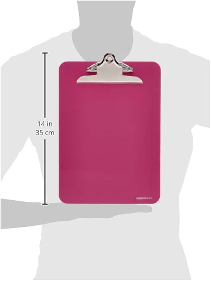 Amazon Basics Lightweight Plastic Clipboards - Image 4