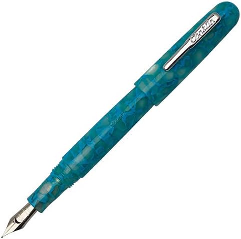 Conklin All American Fountain Pen in Turquoise Serenity – Medium Nib, Versatile - Image 3