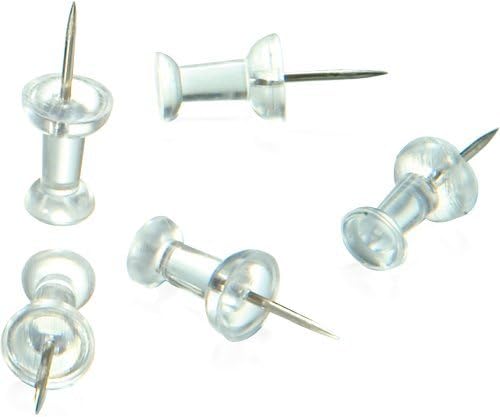 Officemate Push Pins in Reusable Box, Box of 100 - Image 2