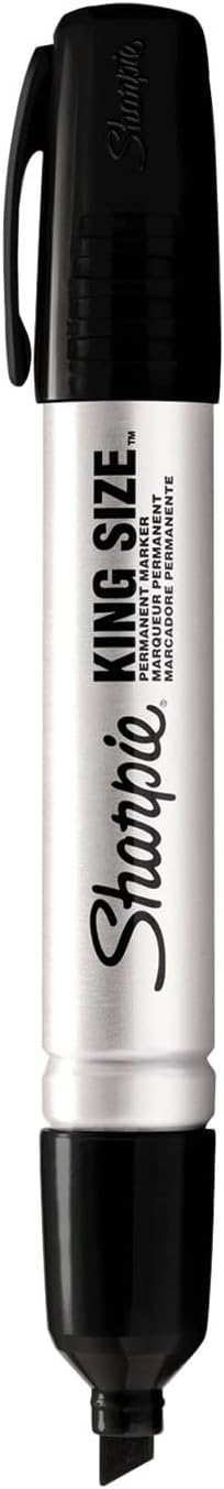 Sharpie King Size Permanent Markers, Chisel Tip, Heavy Duty - Image 4