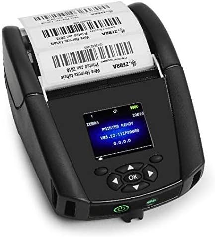 Zebra ZQ620 Mobile Direct Thermal Printer, 3 Inch Print Width, WiFi + Bluetooth, Charger Included (Renewed)-DeskLoop Office