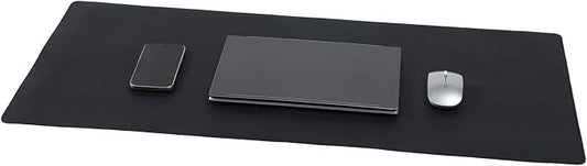 Wolaile Desk Pad 36x17 inches, PU Leather Desk Blotter, Non-Slip Base by Wolaile