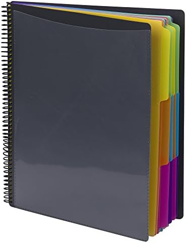 Smead Project Organizer, 24 Pockets, Tear Resistant Poly, 1/3-Cut Tabs - Image 4