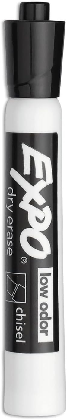 EXPO Dry Erase Markers, Low Odor Ink, Chisel Tip, Back to School, Teacher - Image 4