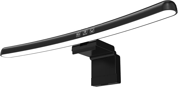 BY-J Computer Monitor Light Bar, Eye-Care USB Reading LED Task Lamp by BY-J