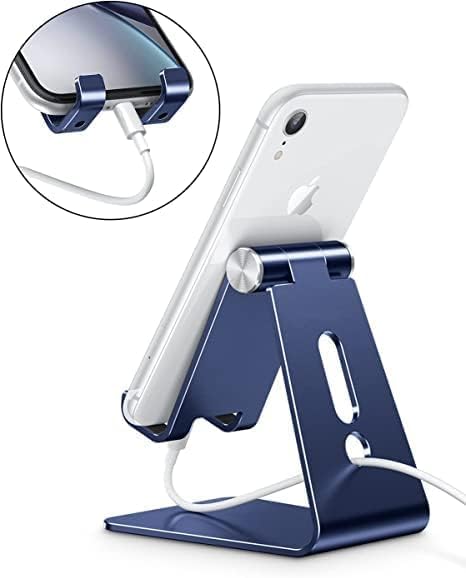 OMOTON Adjustable Cell Phone Stand, C2 Aluminum Desktop Phone Holder Dock - Image 6