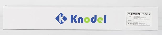 K KNODEL Small Office Leather Desk Mat, Mouse and Keyboard Pad, Computer and - Image 2