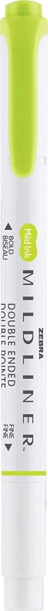 Zebra Pen Mildliner Dual-Tip Highlighters, Broad and Fine Tips, No Bleed - Image 2
