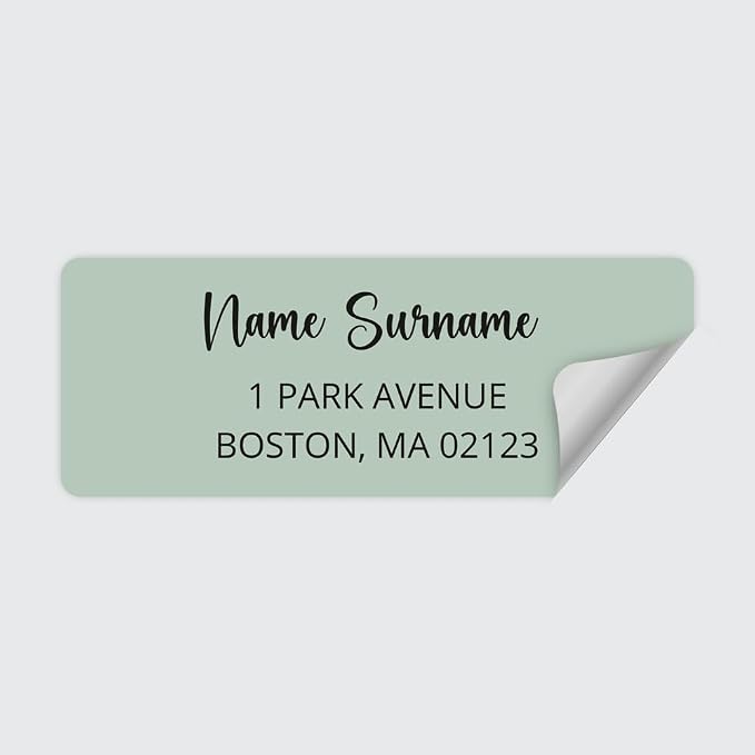 Dotty about Paper Personalized Sage Green Colorblock - Image 4