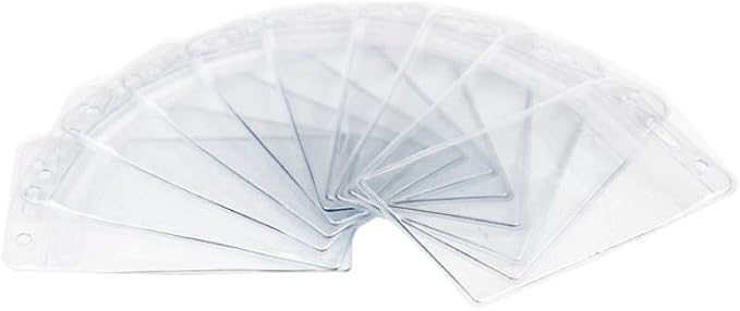 LGEGE 24 PCS Transparent Extra Large 6.5x4.5 Badge Holders - Image 6