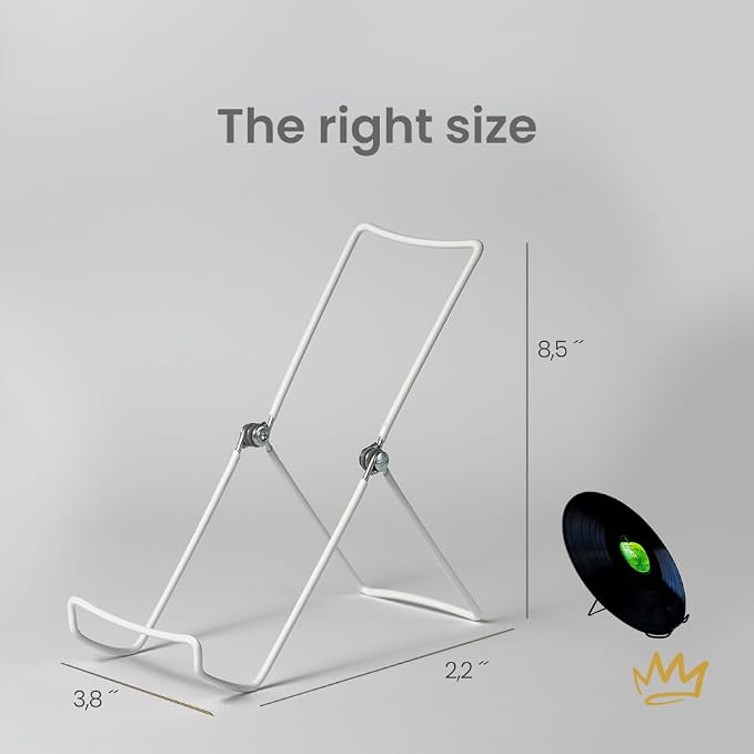 KINGDOM SOLUTIONS MADE IN USA 2-Pack Adjustable White Metal Easels - Image 4
