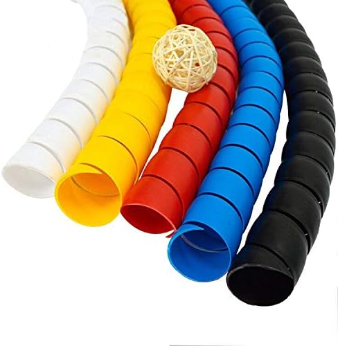 Dog and Cat Cord Protector 32.8ft Wire Protector Sleeve Covers by FUNZON