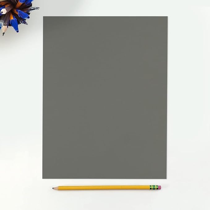 LUXPaper 8.5" x 11" Paper | Letter Size | Smoke Gray | 80lb. Text | 1, 000 Qty - Image 3