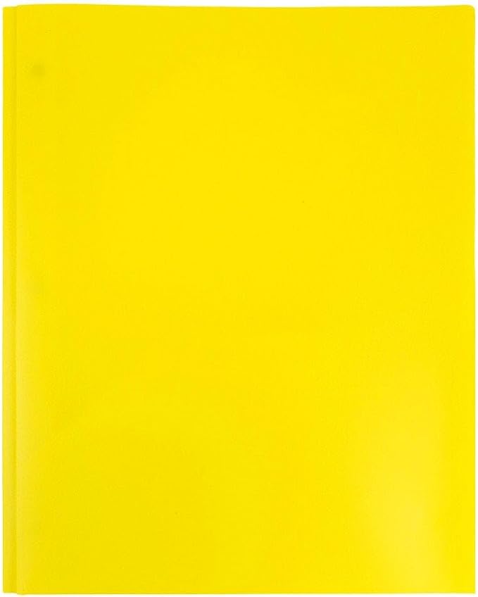 JAM PAPER Plastic 2 Pocket POP Folders - Image 4