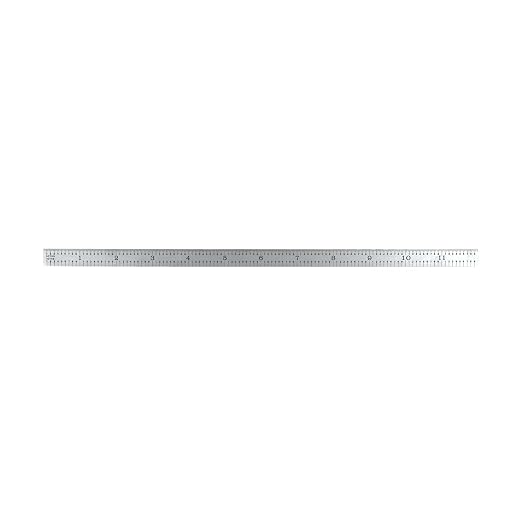 PEC Tools Made in USA Machinist Rule, Satin Chrome Finish, Markings 1/32" - Image 2
