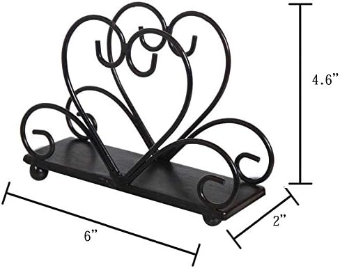 Metal Table Napkin Holder Freestanding Tissue Dispenser - Image 6