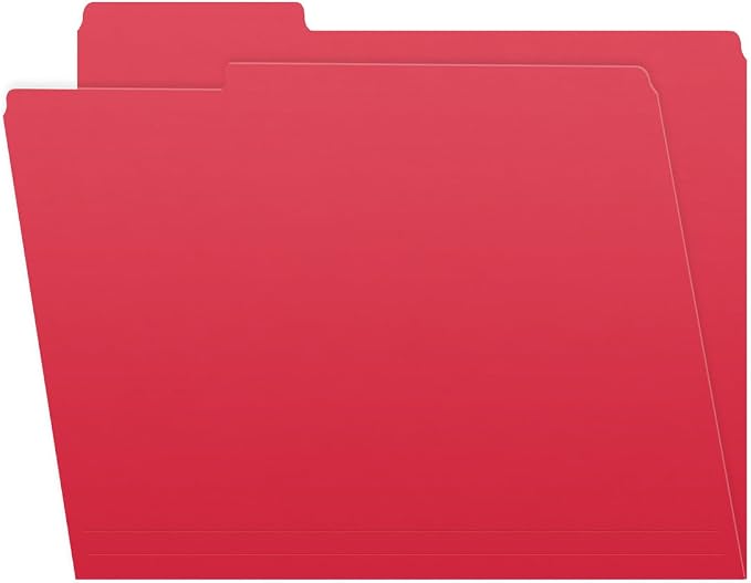 Ecom Folders Top Tab File Folders | Letter Size 11 Pt Stock - Image 2