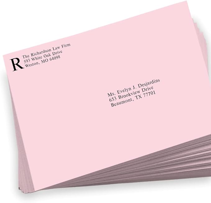 LUXPaper 9 x 12 Booklet Envelopes | Candy Pink | 80lb. Text | 250 Qty - Image 4